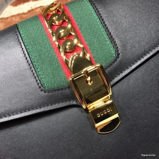 Hyper Peter Gucci medium top Sylvie handle bag 0723